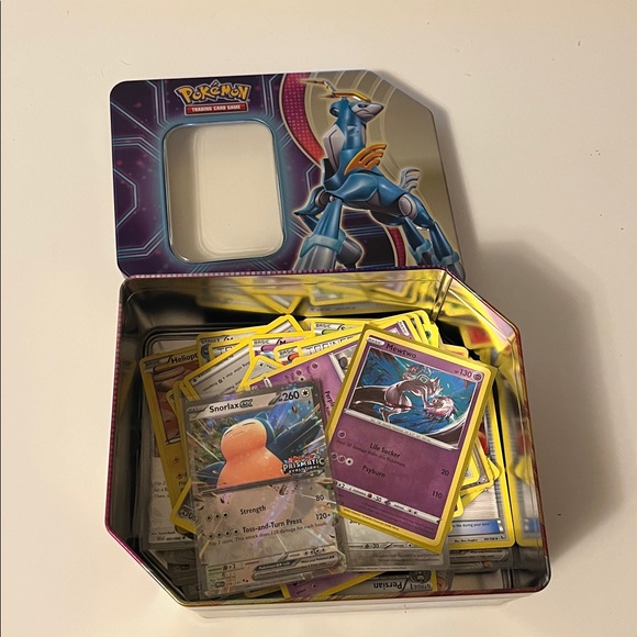 Pokemon Other - Pokémon Trading Card Tin with Cards